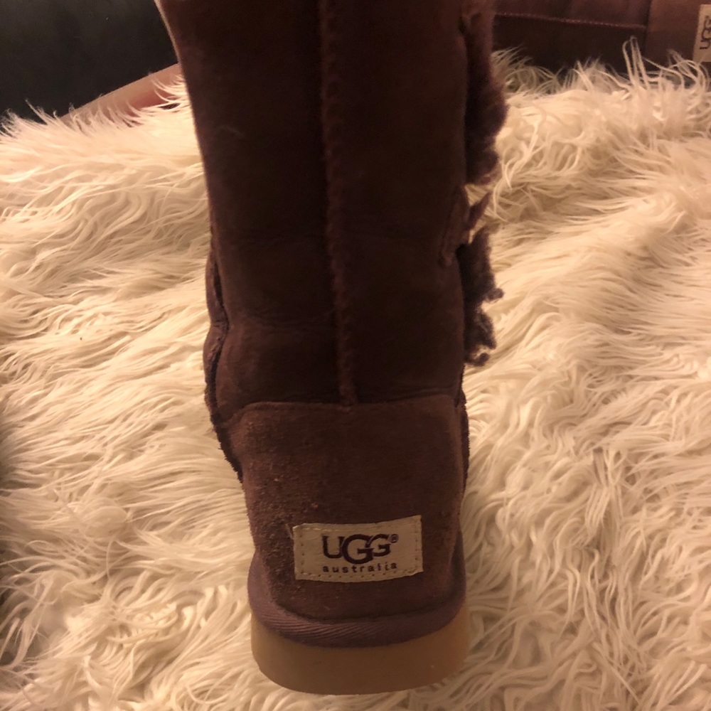 Purple Bailey Button Uggs - image 5